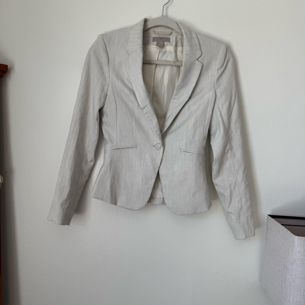 Women's light Gray Blazer